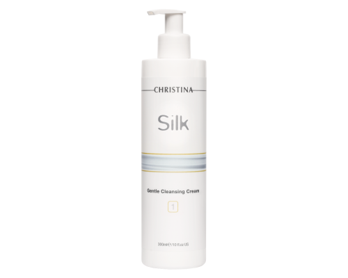 Christina Silk Gentle Cleansing Cream Мягкий очищающий крем (шаг 1) 300 мл. 