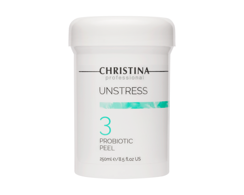 Christina Unstress Probiotic Peel, pH 3,0-4,0 Пилинг для лица с пробиотическим действием (шаг 3) 250 мл. 