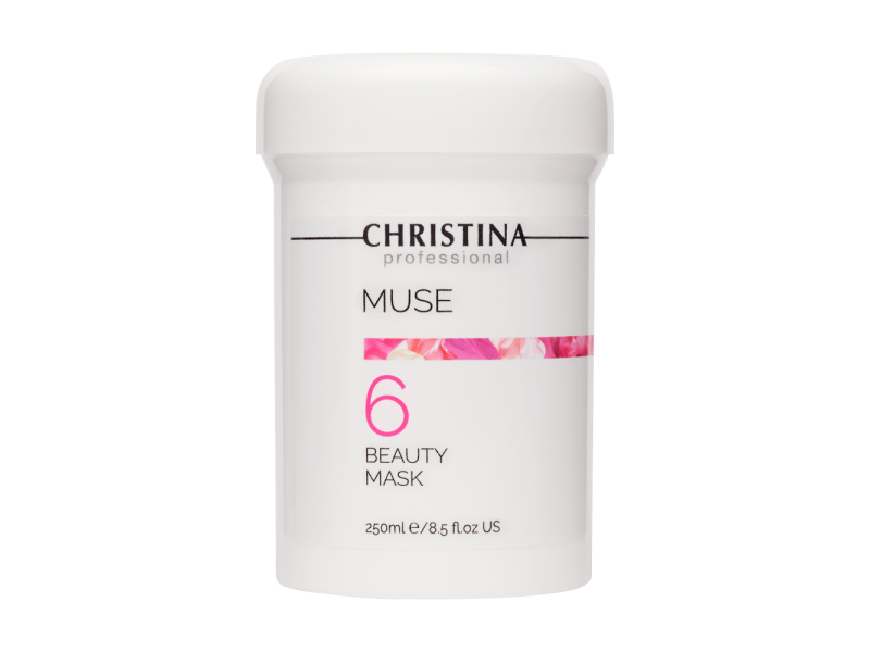  Christina Muse Beauty Mask Маска красоты с экстрактом розы (шаг 6) 250 мл.   Применение