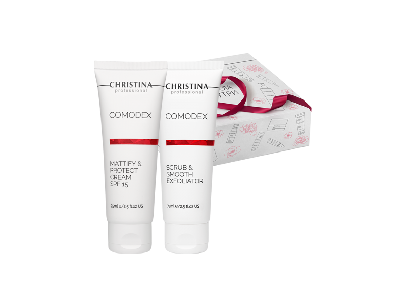  Набор Comodex «Матовая и гладкая кожа» Comodex Matt & Smooth Skin kit  Применение