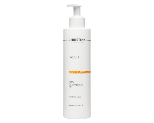  Christina Fresh AHA Cleansing Gel for all skin types, pH 2,6-3,6 Очищающий гель с фруктовыми кислотами для всех типов кожи, 300 мл.