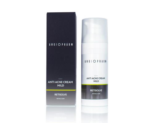 Angiofarm anti acne cream mild крем для проблемной кожи с ретиналем, 50 мл.