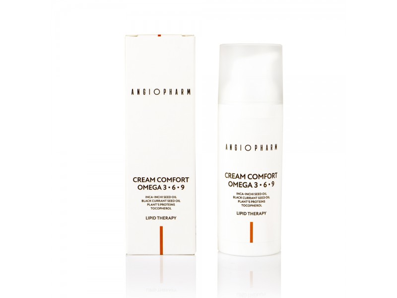 Angiofarm cream–comfort крем-комфорт с комплексом омега 3–6–9, 50 мл.