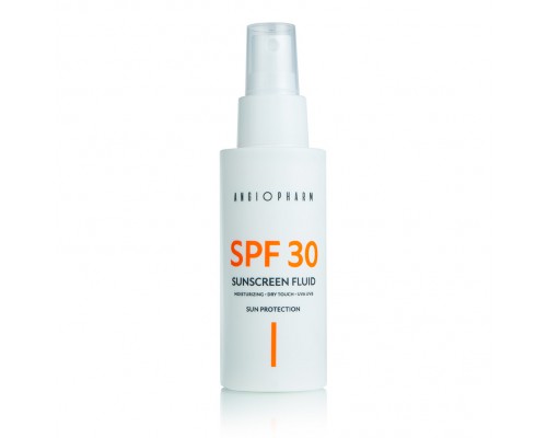 Angiofarm sunscreen fluid spf30 солнцезащитный флюид, 100 мл.