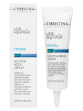 Christina Line Repair Hydra HA Eye & Neck Serum Сыворотка для кожи вокруг глаз и шеи с гиалуроновой кислотой, 30 мл.