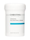  Christina Ginseng Nourishing Cream for normal skin Питательный крем для нормальной кожи «Женьшень», 250 мл.  Применение