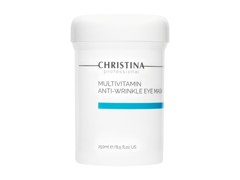  Christina Multivitamin Anti–Wrinkle Eye Mask Мультивитаминная маска против морщин для кожи вокруг глаз, 250 мл.  Применение