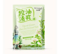 Bioaqua Natural Extract Освежающая маска с маслом чайного дерева, 30 г