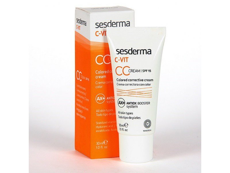 Sesderma C-VIT CC SPF 15 Крем корректирующий тон кожи с витамином С