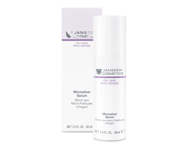 Janssen Cosmetics Microsilver Serum Сыворотка с микросеребром, 30 мл.