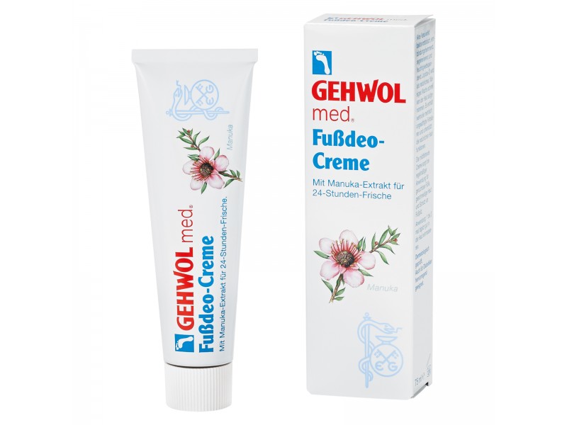 Gehwol Med Deodorant Foot Cream Крем дезодорант, 75 мл.