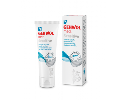 Gehwol Med Sensitive Крем для чувствительной кожи стоп, 75 мл.
