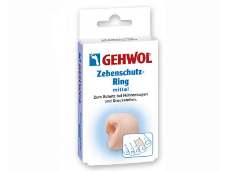 Gehwol Zehenschutz Ring Кольца для пальцев защит., бол., 2 шт.