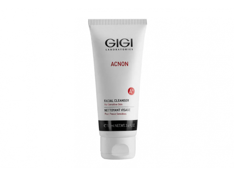  Мыло для чувствительной кожи лица Gigi Acnon Facial cleanser for sensitive skin 100 мл.  Применение