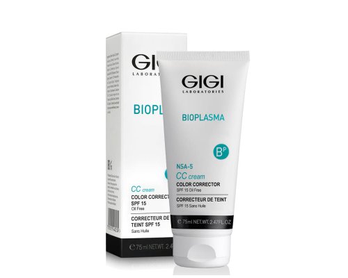 Крем тональный Биоплазма для всех типов кожи Gigi BIOPLASMA CC Cream SPF15 75 мл