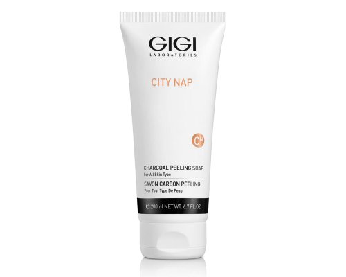 Мыло жидкое для лица Gigi City NAP Charcoal Peeling soap 200 мл
