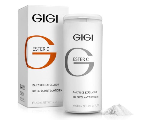 Эксфолиант рисовый Эстер С для очищения кожи Gigi Ester С Daily Rice Exfoliator Professional 200 мл