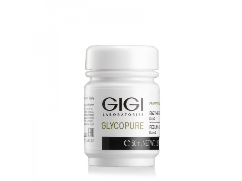  Энзимный пилинг Gigi Glycopure Enzyme Peeling 2 шаг, 50 мл  Применение