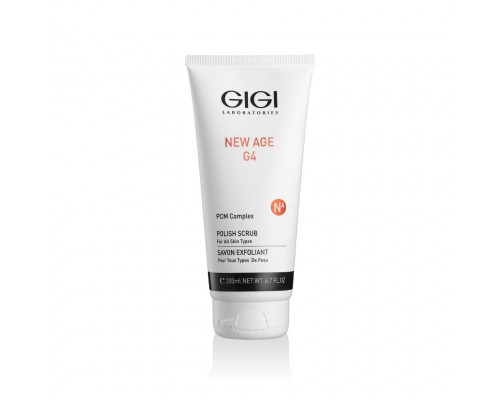  Gigi New Age G4 Polish Scrub Savon Exfoliant Мыло Скраб для всех типов кожи , 200мл.