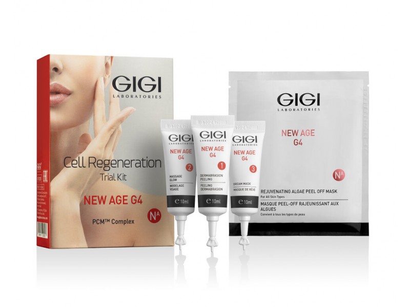  Промо набор на 2 процедуры GIGI New Age G4 Cell Regeneration Trial Kit   Применение