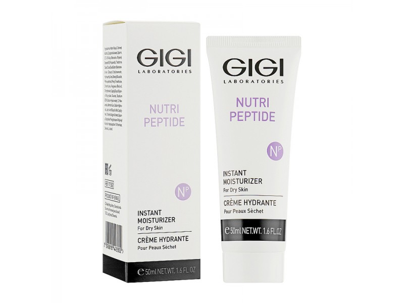  Крем мгновенное увлажнение для сухой кожи Gigi Nutri-Peptide Moisturizer for Dry Skin 50 мл  Применение