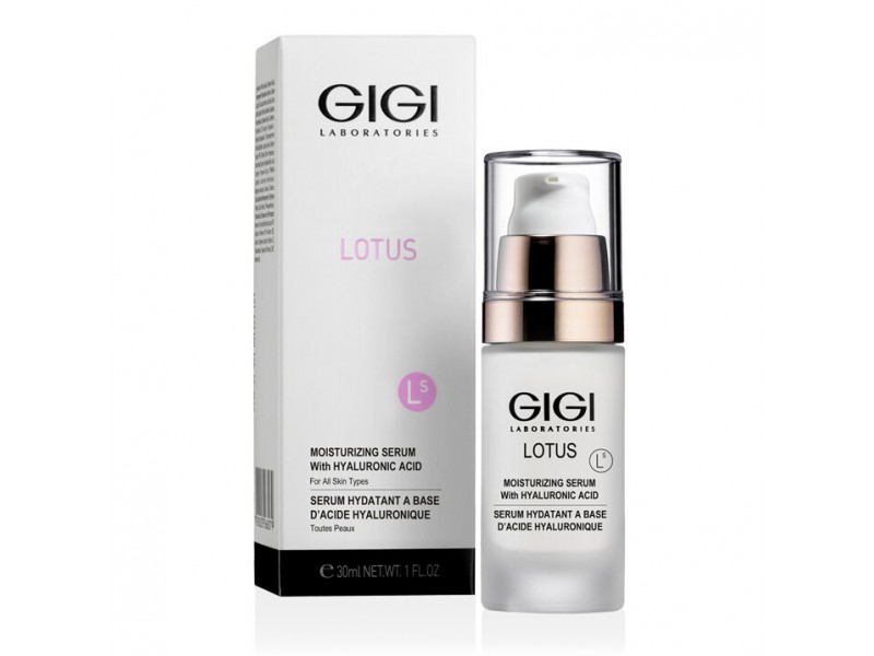  Сыворотка для лица с гиалуроновой кислотой Gigi Lotus Beauty Moisturizing Serum 30мл  Применение