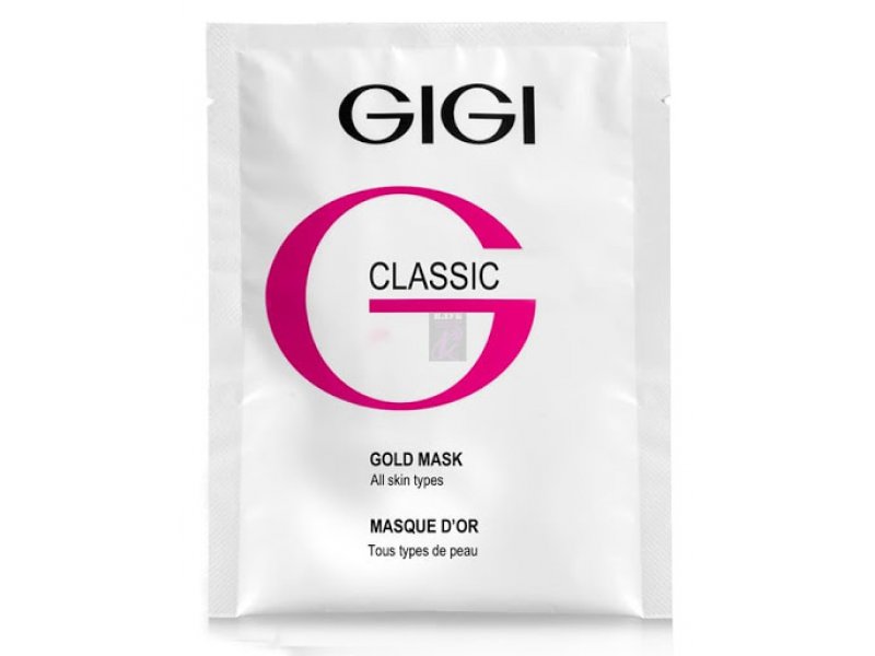  Маска серебряная в саше Gigi OUTSERIAL Gold Mask Promo patch 1шт  Применение