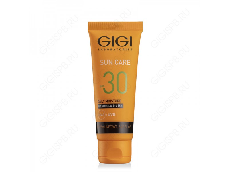Gigi Sun Care Daily Protector SPF 30 for normal to dry skin Крем солнцезащитный , 75 мл