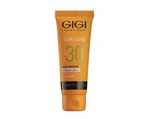  Крем солнцезащитный с защитой ДНК для жирной кожи Gigi Sun Care Daily Protector SPF 30 for normal to oily skin 75 мл.