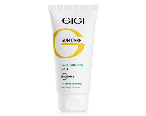 Gigi SUN CARE Daily Protector SPF 30 for normal to oily skin  Крем солнцезащитный с защитой ДНК для жирной кожи