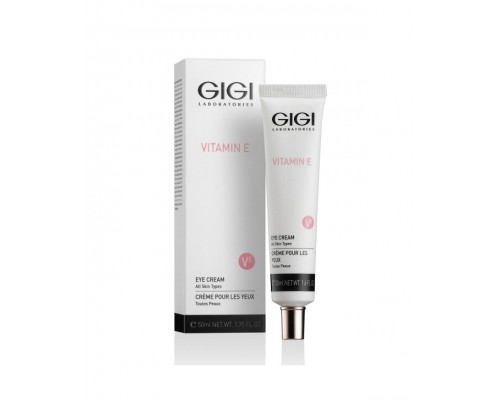 Gigi Vitamin E Eye Zone Cream Питательный и укрепляющий крем для век, 50 мл.