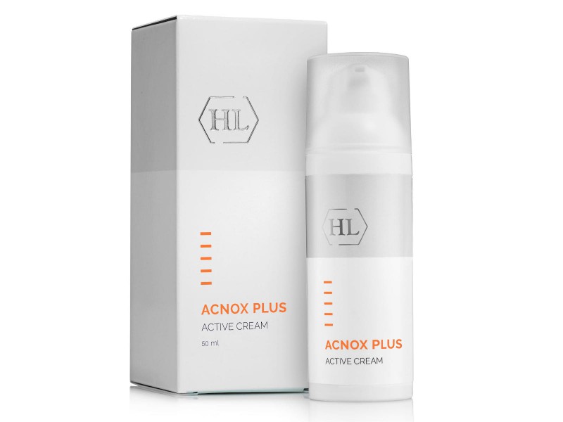  Активный крем для проблемной кожи лица Holy Land Acnox Plus Active Cream 50 ml  Применение