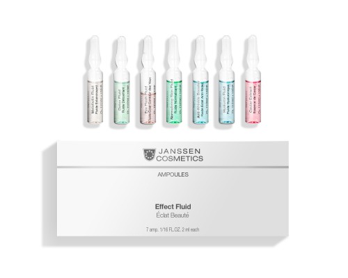 Janssen Cosmetics Ampoules Beautyset Коллекция из 7 ампульных концентратов, 7 шт * 2 мл.