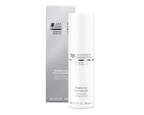 Janssen Cosmetics Brightening face cleanser Очищающая эмульсия для сияния и свежести кожи, 200 мл.