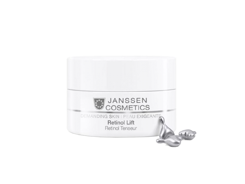 Janssen Cosmetics Retinol lift Капсулы с ретинолом для разглаживания морщин, 50 капс.