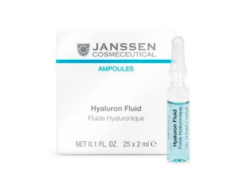 Ультраувлажняющая сыворотка с гиалуроновой кислотой Janssen Cosmetics Hyaluron Fluid