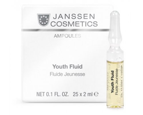 Ревитализирующая сыворотка в ампулах для кожи лица Janssen Youth Fluid