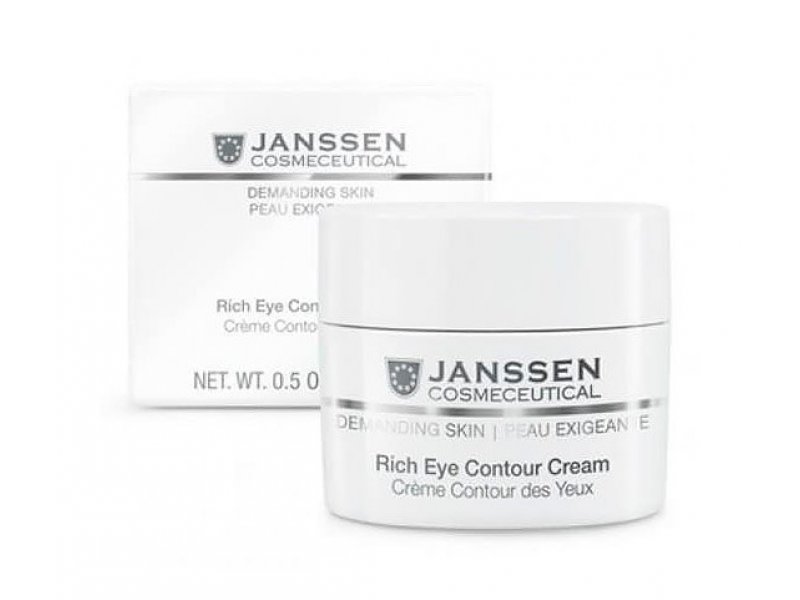  Питательный крем для кожи вокруг глаз  Janssen Rich Eye Contour Cream  Применение