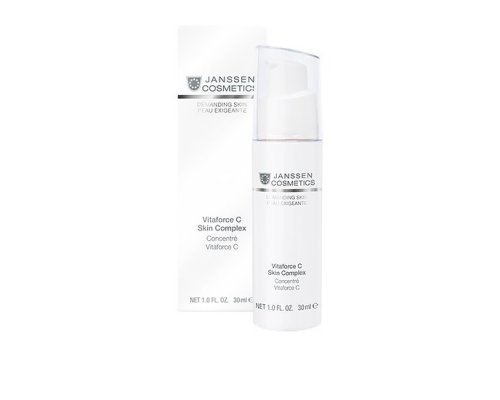 Janssen Cosmetics Vitaforce C skin complex Регенерирующий концентрат для ухода за кожей лица с витамином С, 30 мл.
