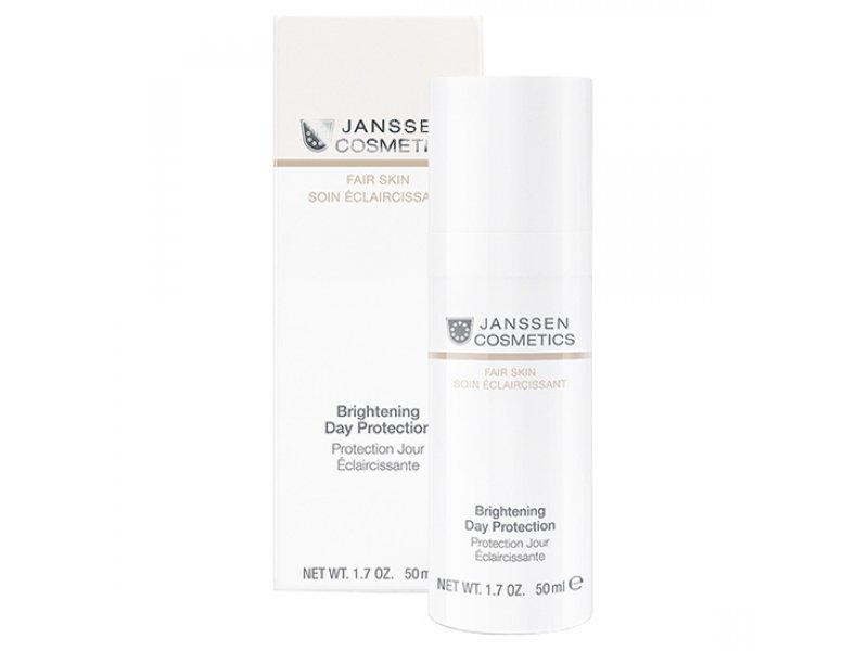 Janssen Cosmetics Brightening Day Protection SPF 20 Осветляющий дневной крем, 50 мл. Fair Skin ( Линия для осветления кожи )