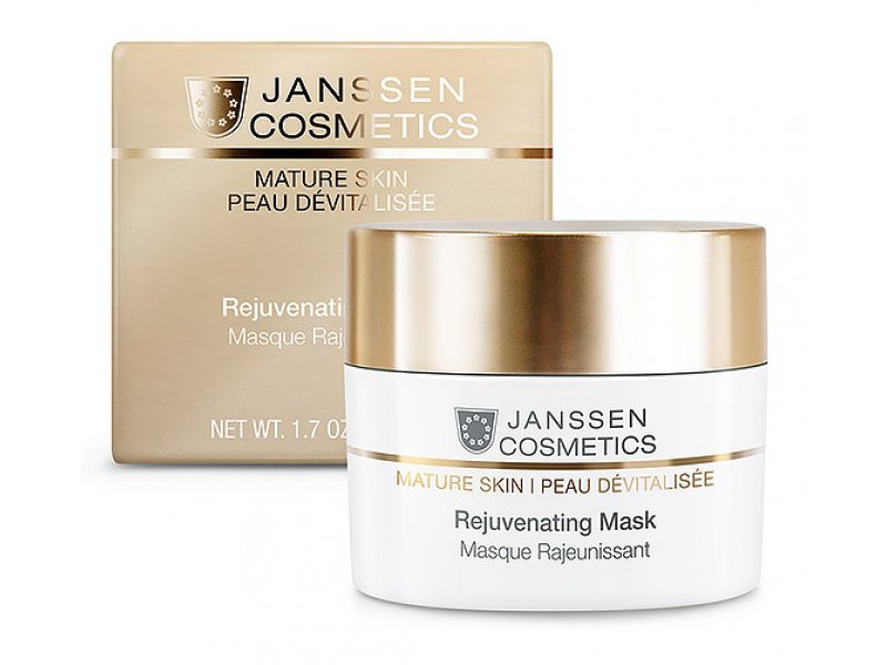  Janssen Омолаживающая крем-маска для уставшей кожи  Rejuvenating Mask   Применение