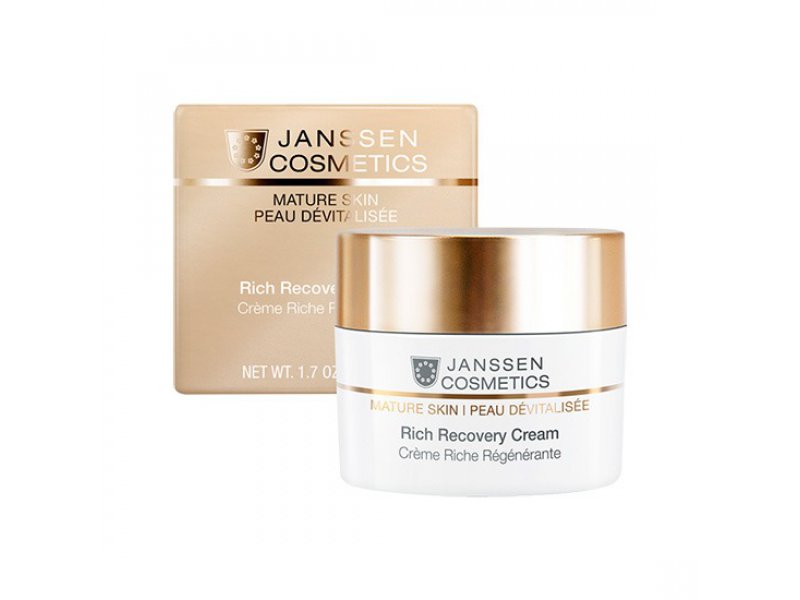  Janssen Обогащенный anti-age регенерирующий крем Rich Recovery Cream   Применение