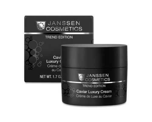 Роскошный обогащенный крем с экстрактом чёрной икры Janssen Cosmetics Caviar Luxury Cream