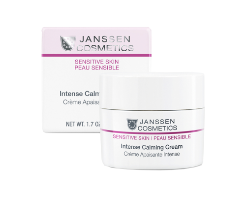 Janssen Cosmetics Intense Calming Cream Успокаивающий крем интенсивного действия 24 часа, 50 мл.