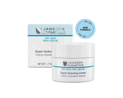 Janssen Cosmetics Super hydrating cream суперувлажняющий крем легкой текстуры, 50 мл.