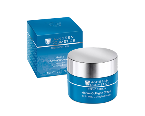 Janssen Cosmetics Marine Collagen Cream Укрепляющий лифтинг-крем с морским коллагеном, 50 мл.