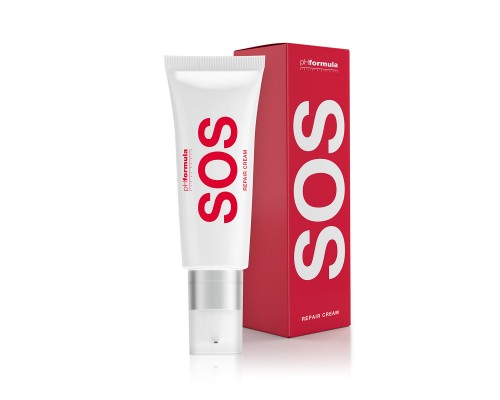 Phformula SOS Repair Cream Восстанавливающий крем для сухой и чувствительной кожи, 50 мл.
