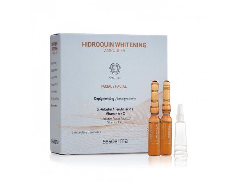 Sesderma HIDROQUIN Whitening Ampoules Депигментирующее средство в ампулах для лица