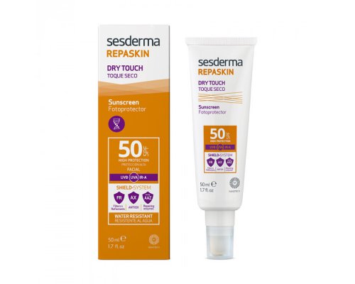 Sesderma REPASKIN DRY TOUCH Facial sunscreen SPF 50 Средство солнцезащитное с матовым эффектом для лица, 50 мл