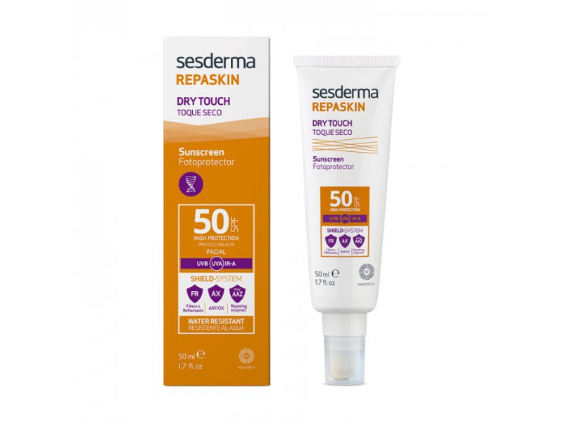 Sesderma REPASKIN DRY TOUCH SPF 30 Средство солнцезащитное с матовым эффектом для лица